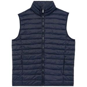 Native Spirit Mens Light Recycled Body Warmer / Navy Blue